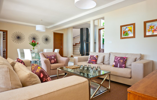 villa infinity living room
